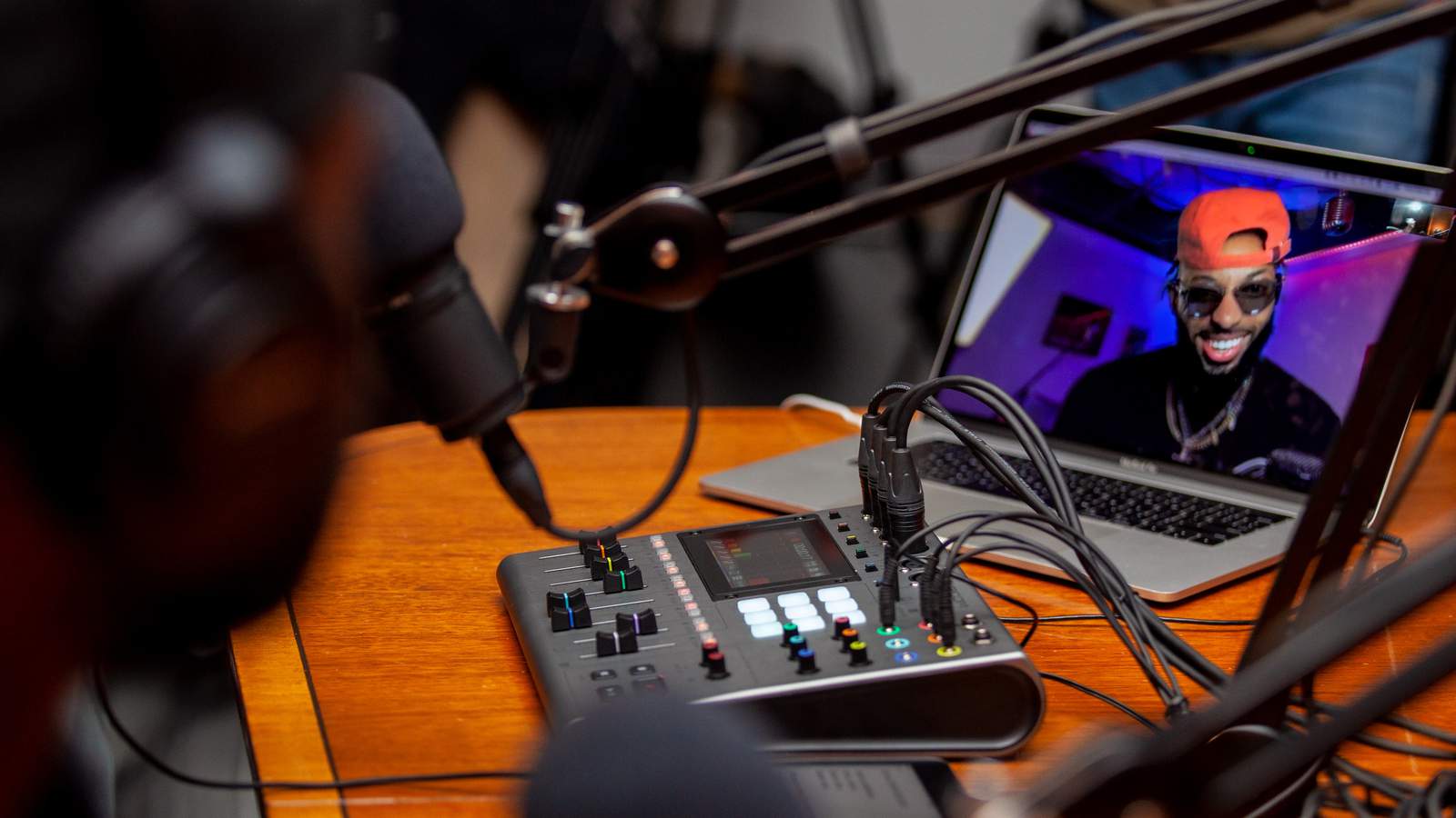 Podcasting with the P8
