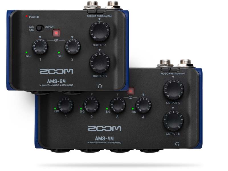 ZOOM AMS-44 オーディオインターフェース - オーディオ機器