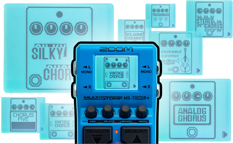 ZOOM MS-70CDR+ MultiStomp | ZOOM