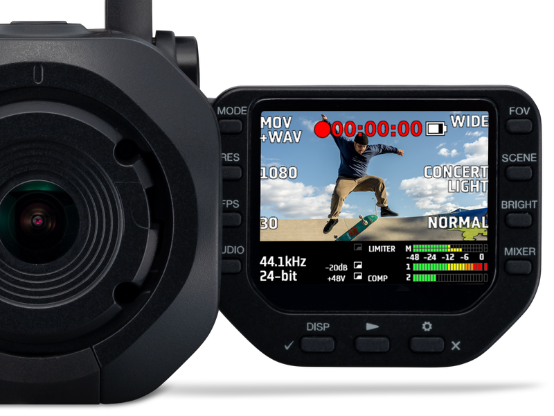 Lanzan la práctica grabadora de video Zoom Q8n-4K