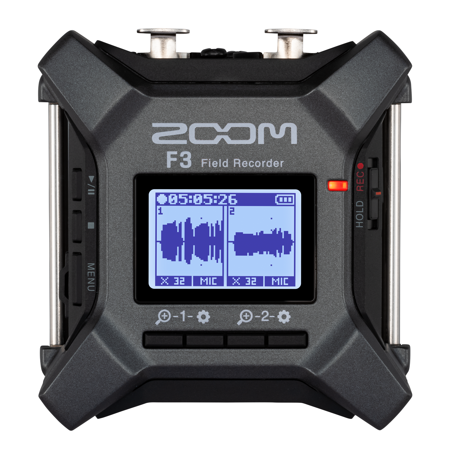 F3 2-Channel Field Recorder | ZOOM