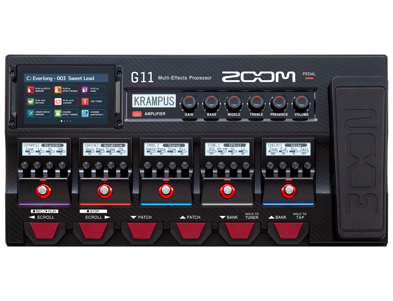 G11 Guitar Processor | Buy Now | ZOOM