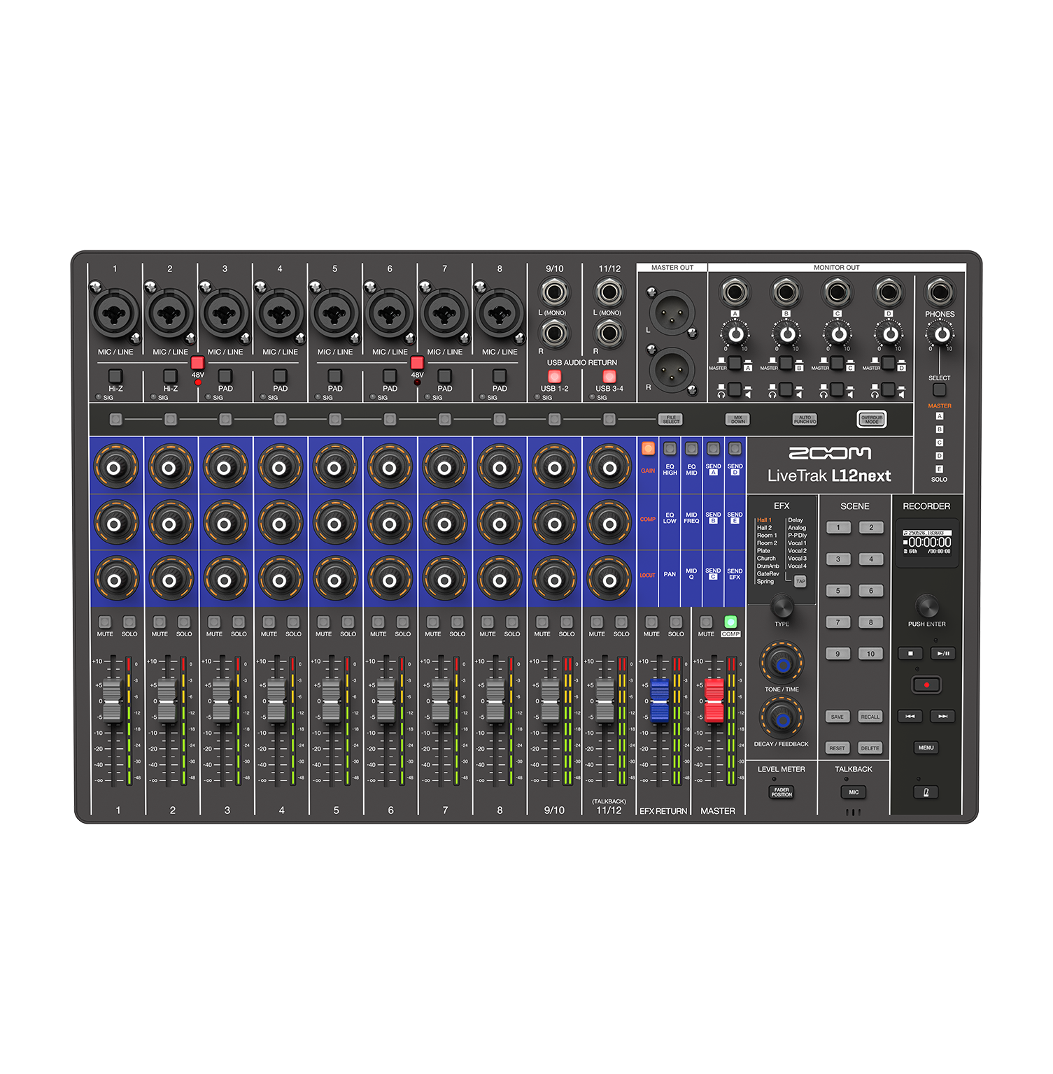 LiveTrak L12next | ZOOM