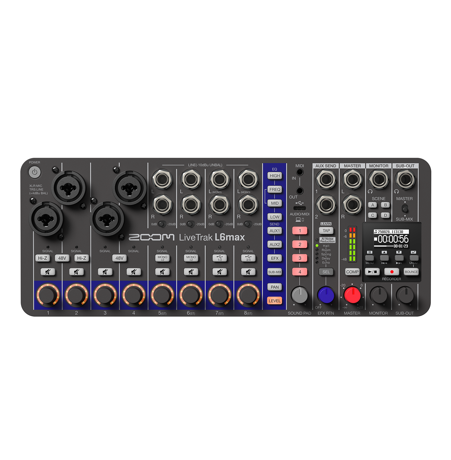 LiveTrak L6max | ZOOM