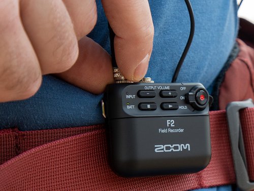 Zoom F2 BT, Audio Registratori Card, Registratori audio