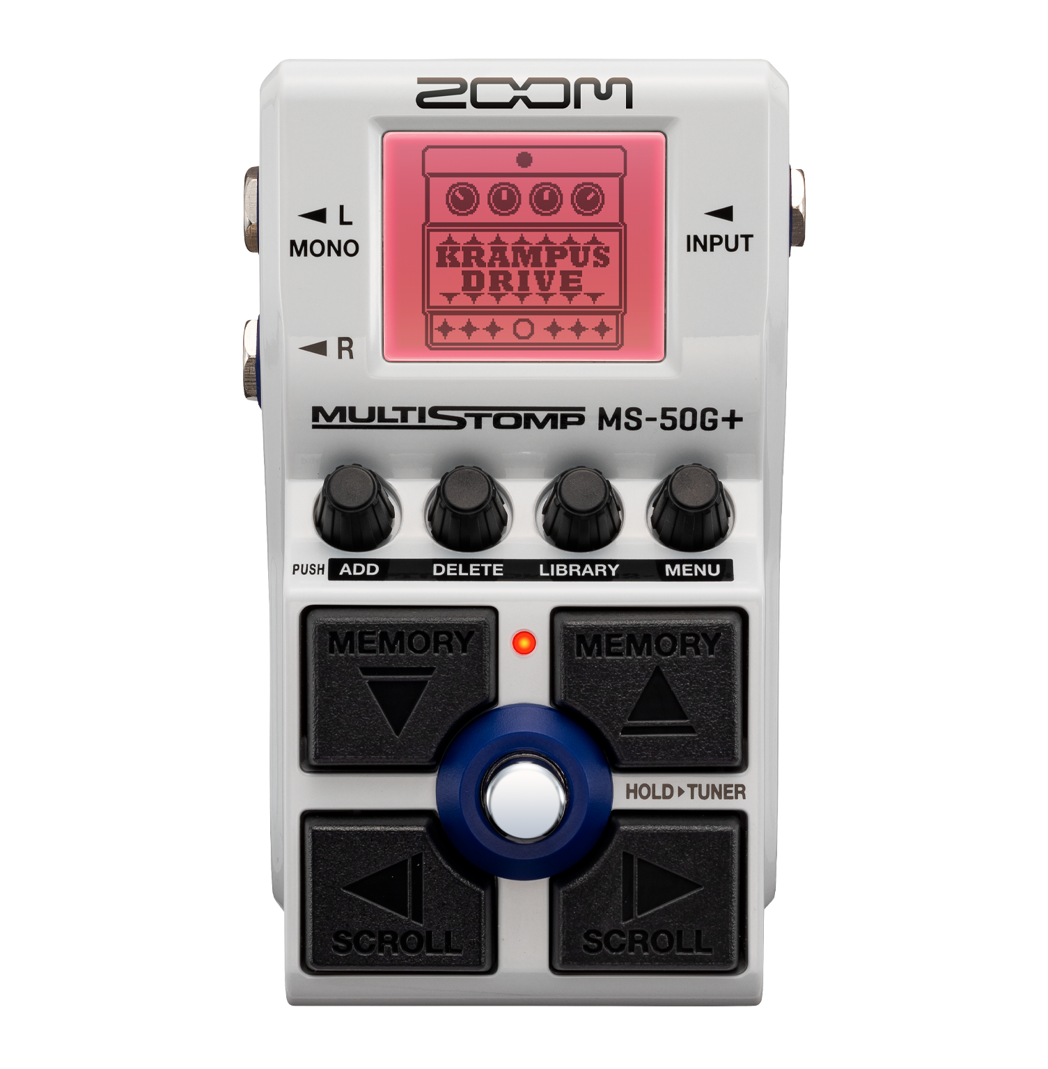 ZOOM MS-50G+ MULTISTOMP新品未開封です