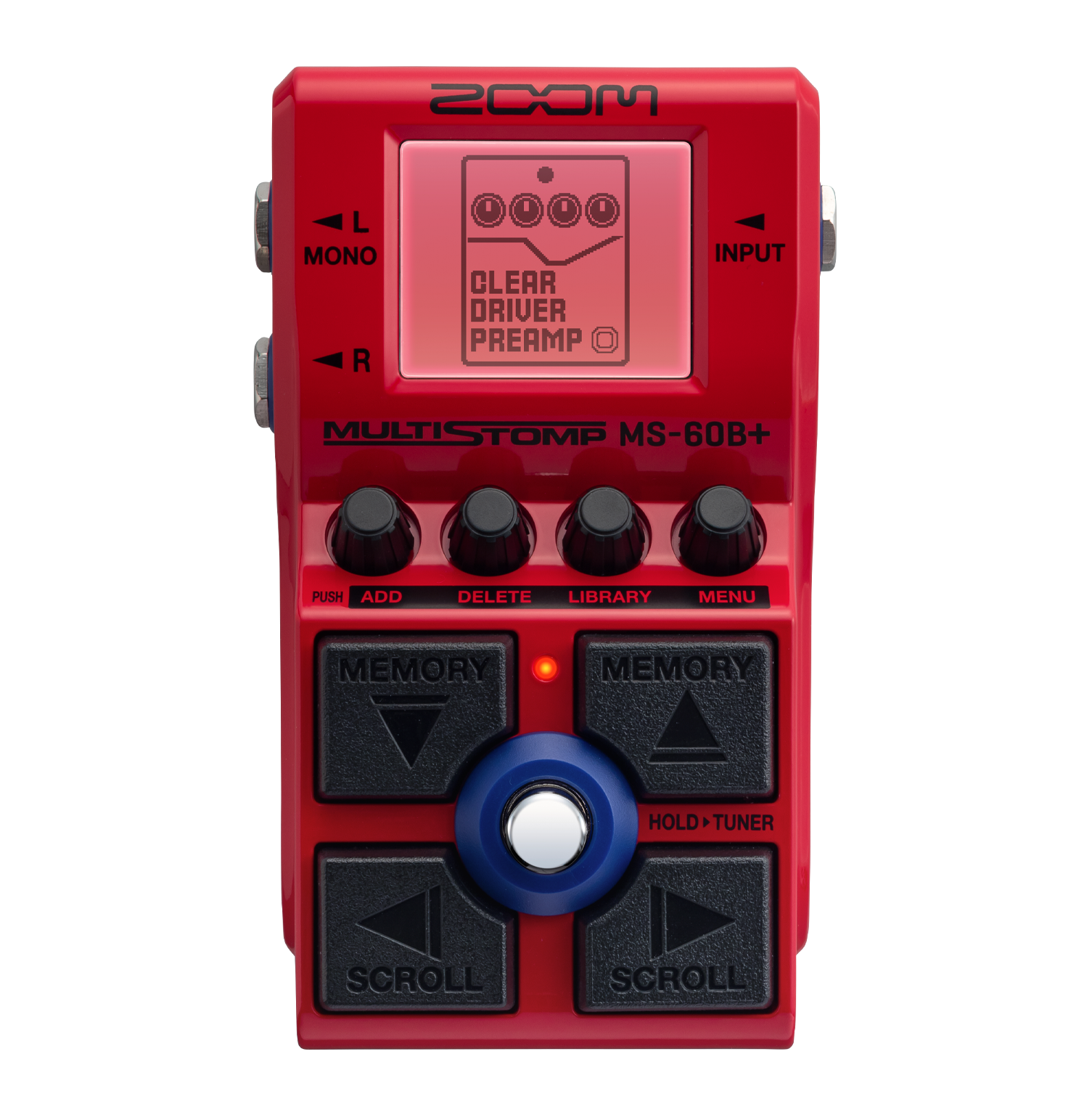 MS-60B+ MultiStomp for Bassists | Buy Now | ZOOM