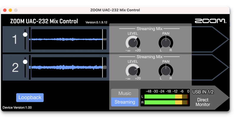 UAC-232 USB Audio Converter | ZOOM