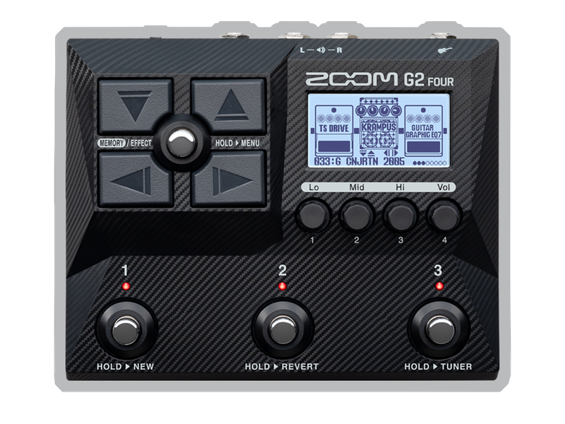 G2FOUR & G2X FOUR Effects & Amp Emulator | ZOOM G2FOUR & G2X FOUR Effects & Amp Emulator | ZOOM