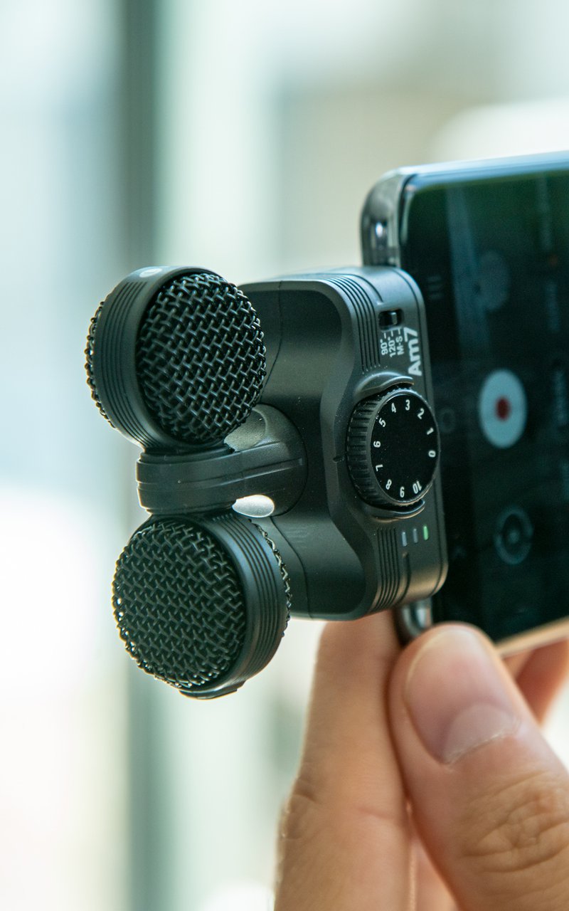 Zoom AM7 - Microfono stereo per dispositivi Android