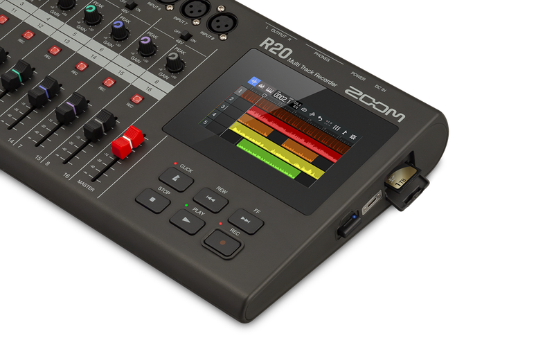 Zoom R20 Portable Multitrack Recorder