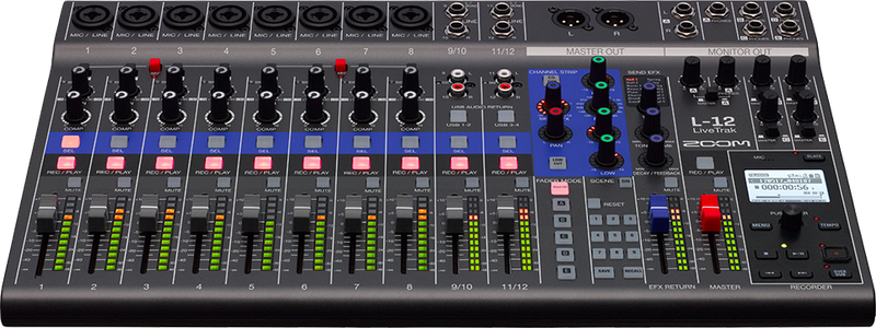 Zoom LiveTrak L-12 Digital Mixer