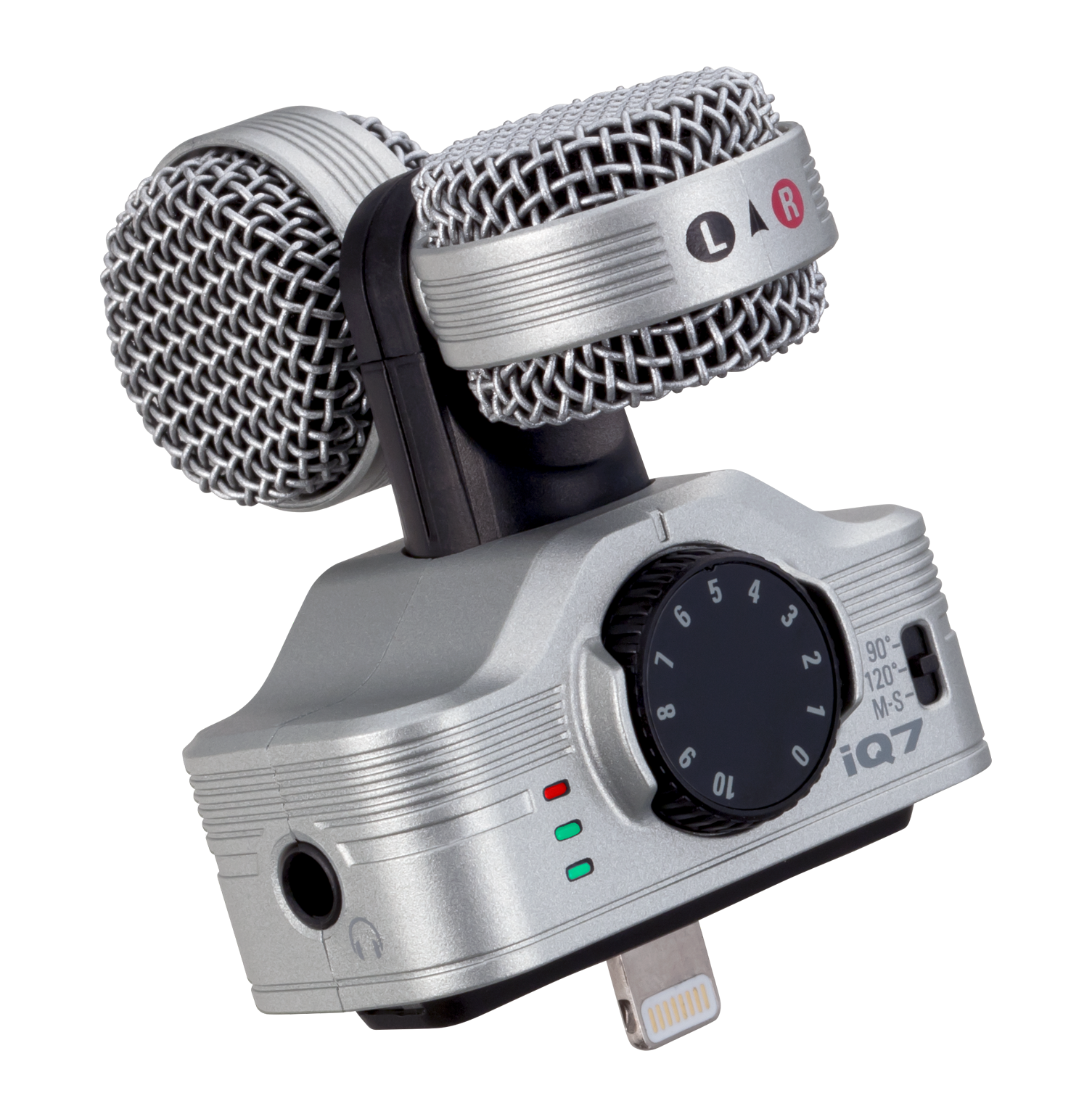 マイク レコーディング/PA機器iQ7 Mid-Side Stereo Microphone for iOS | ZOOM