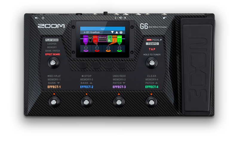 他は動作確認済み良好ですZOOM G6  Multi-Effects Processor