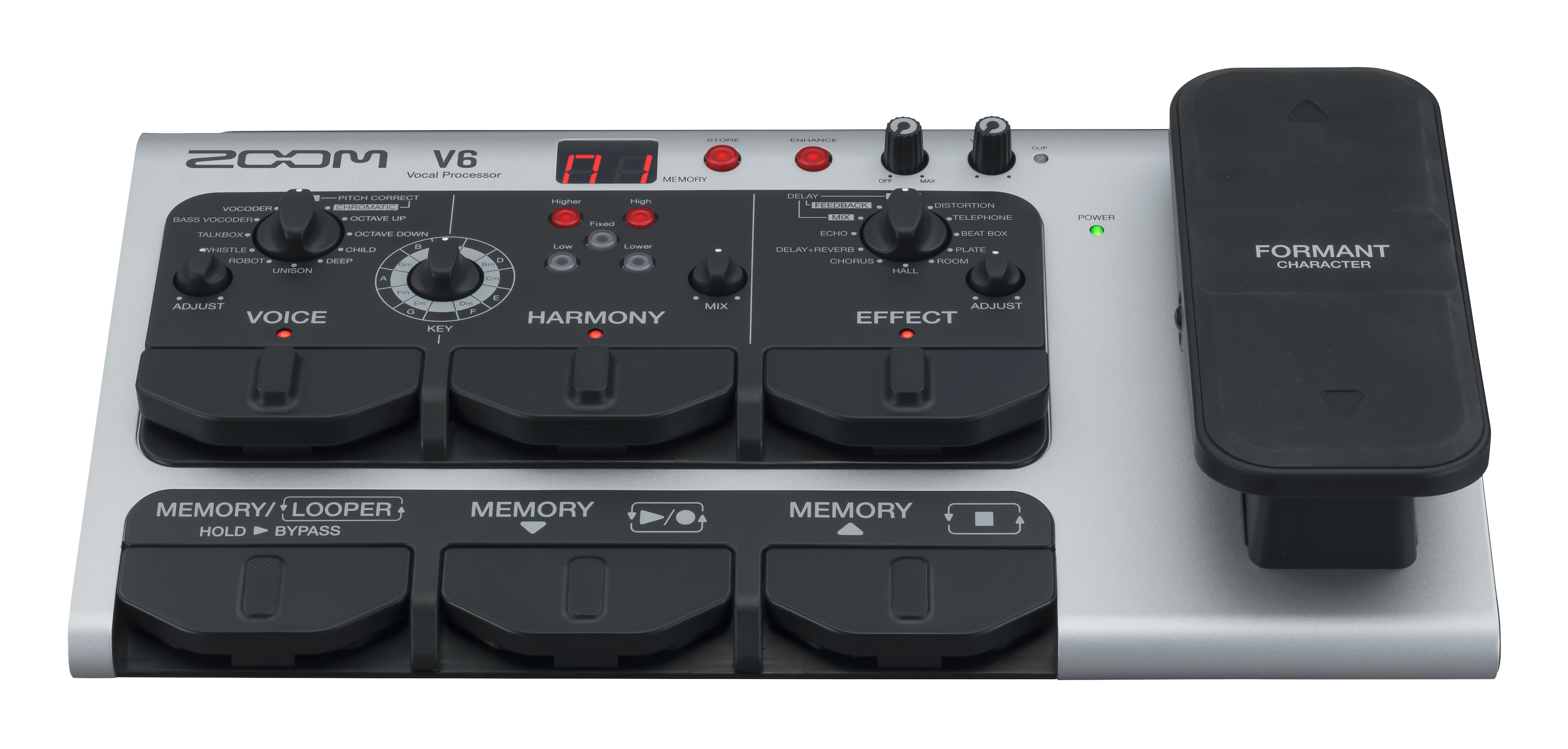 Specificiteit Score Verloren V6-SP Vocal Processor | Buy Now | ZOOM