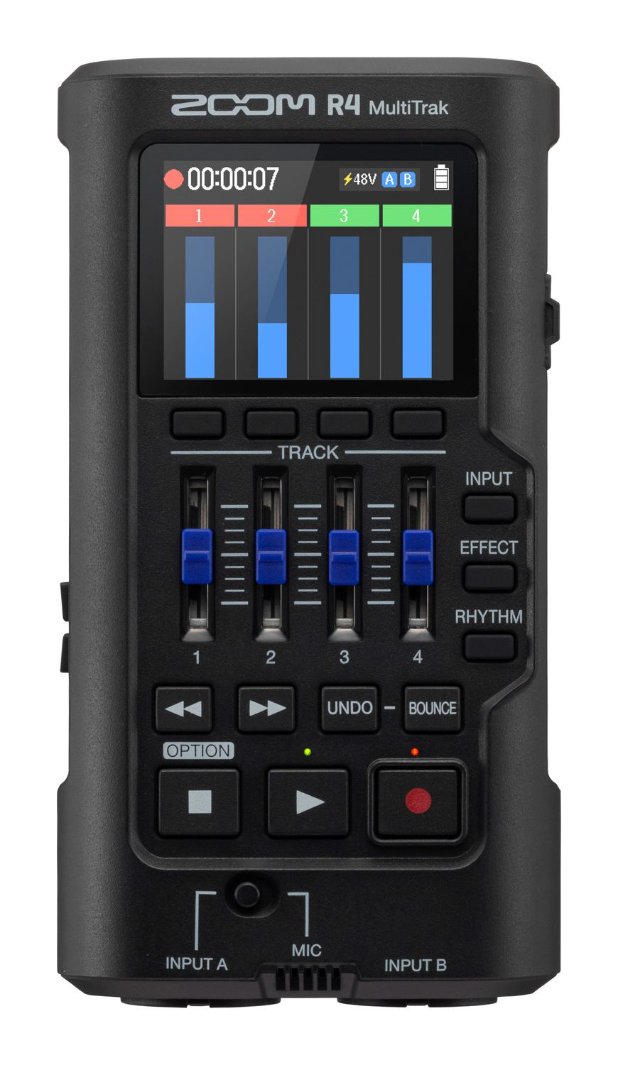 R4 MultiTrak 4Track Recorder Buy Now ZOOM