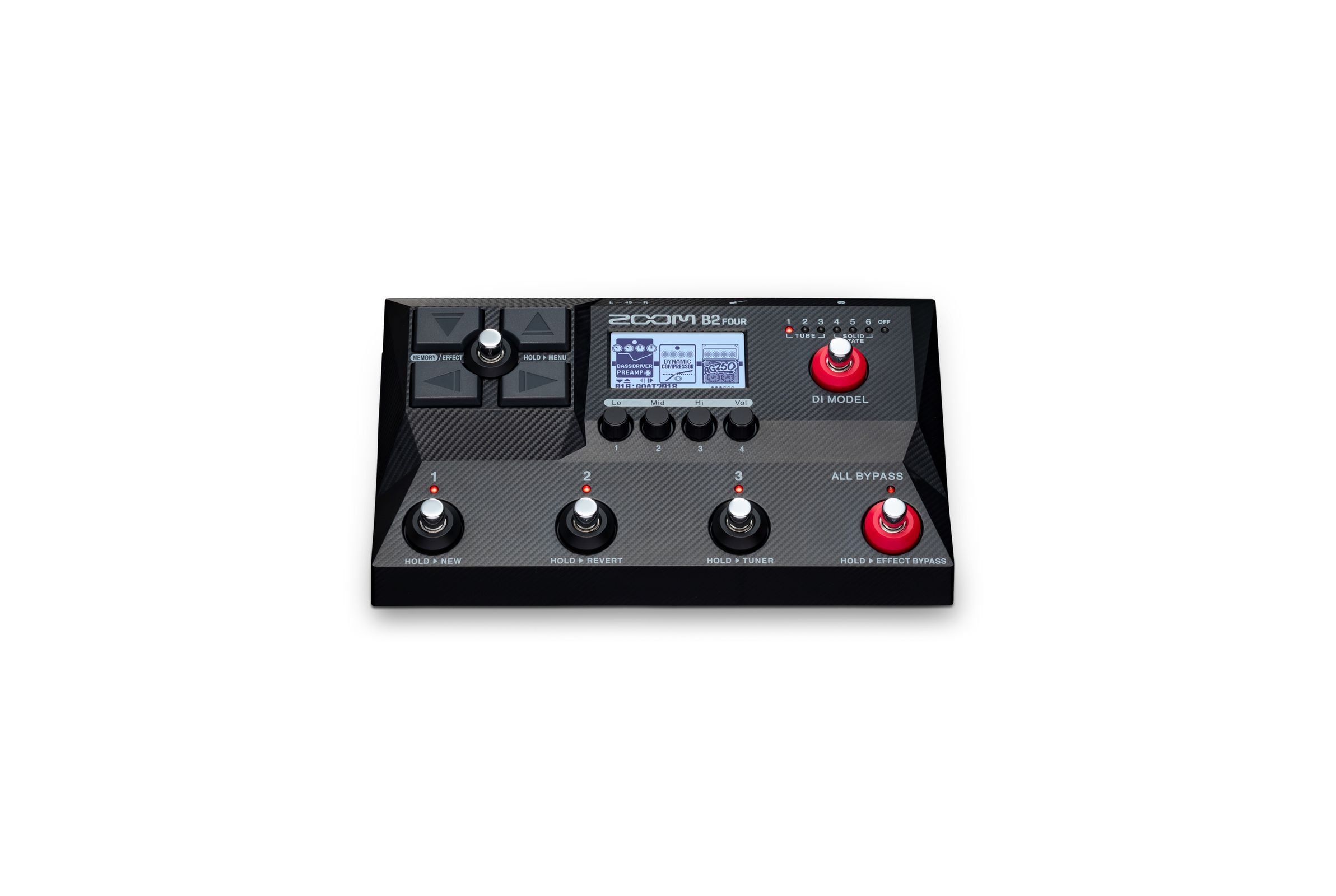 ズーム(楽器) ZOOM ズーム B2 FOUR ベース用マルチエフェクター