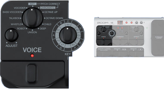 V6-SP Vocal Processor | Buy Now | ZOOM