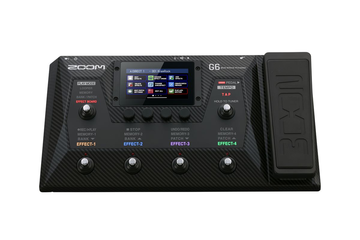 最終値下げ ZOOM G6 ZOOM G6 爆誕した – 日本先行発売 | メタルブログ激鉄