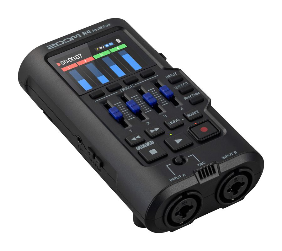 【ZOOM】M4 MicTrak 32bitフロート対応4トラックレコーダー M4 MicTrak Recorder | ZOOM