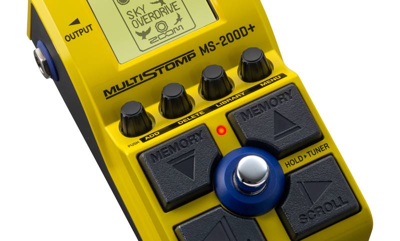 MS-200D+ MultiStomp for Guitarists | Buy Now | ZOOM
