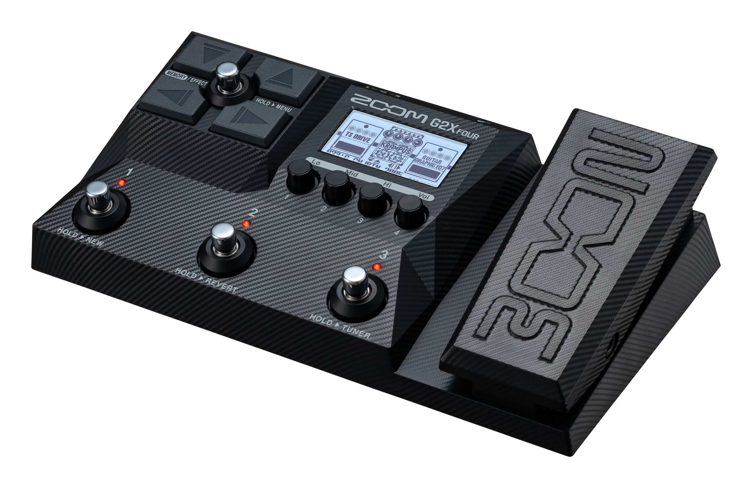 最前線の G2FOUR & G2X FOUR Effects & Amp Emulator | ZOOM ギター