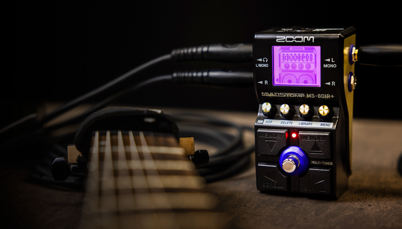 MS-80IR+ MultiStomp for Guitarists | Buy Now | ZOOM MS-80IR+ MultiStomp for Guitarists | Buy Now | ZOOM