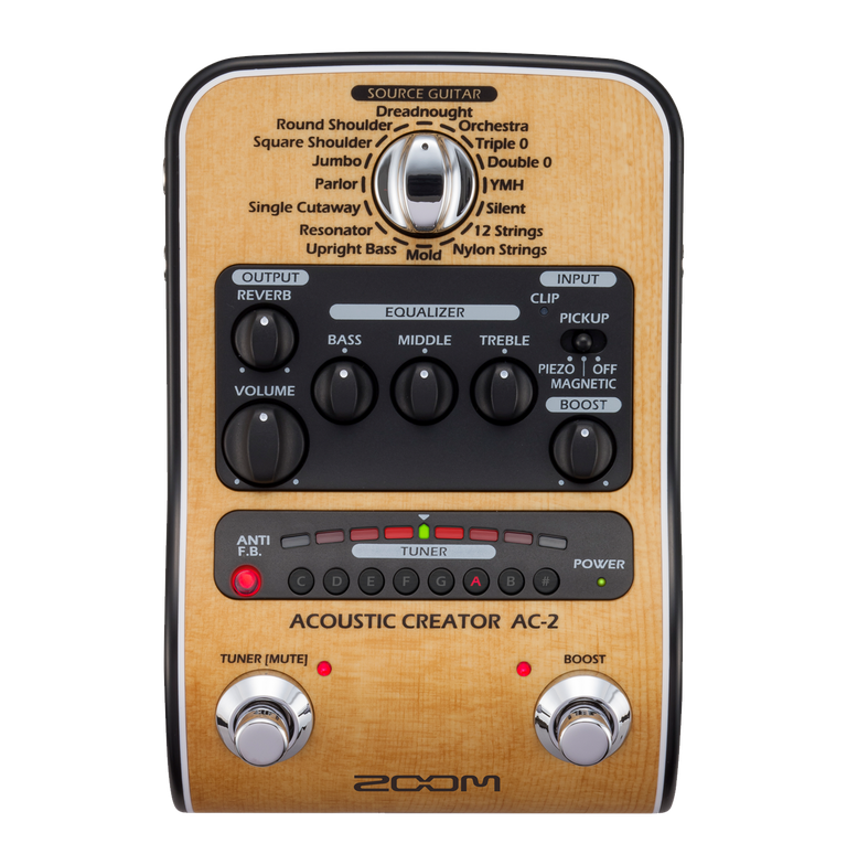 AC-2 Acoustic Pedal | Buy Now | ZOOM