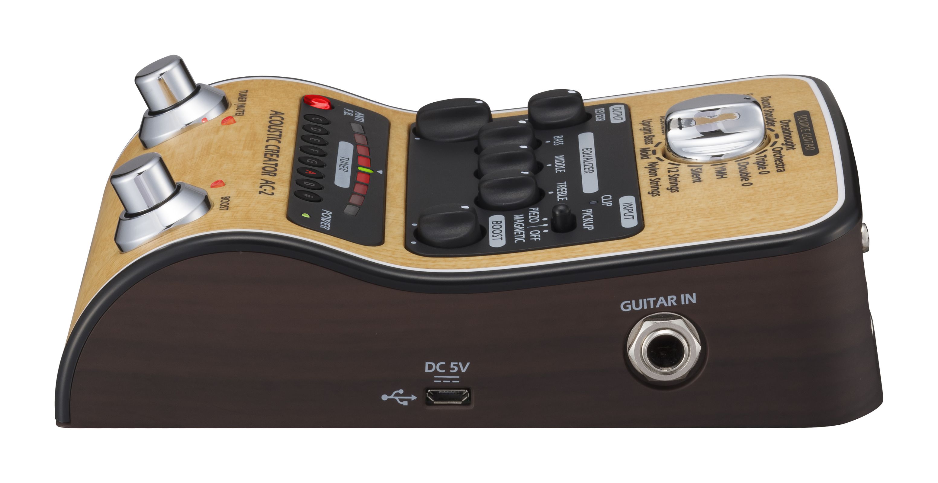 AC-2 Acoustic Pedal | Buy Now | ZOOM