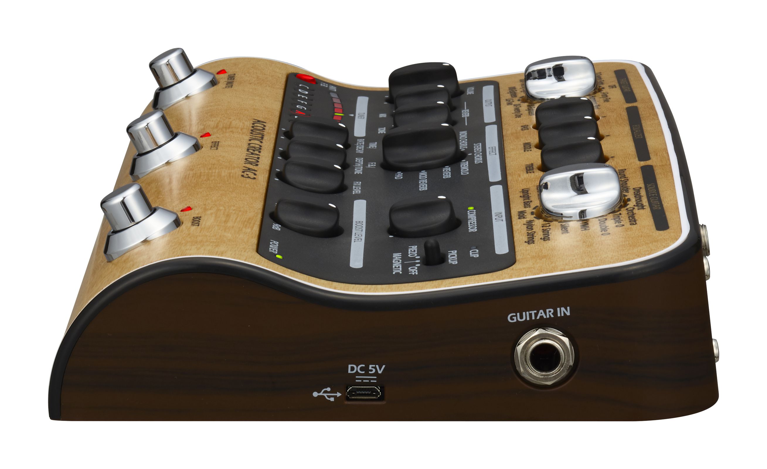 【 開梱 設置?無料 】 Pedal Acoustic AC-3 | ZOOM | Now Buy ギター