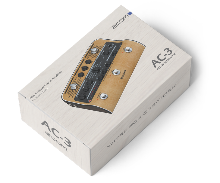 AC-3 Acoustic Pedal | Buy Now | ZOOM