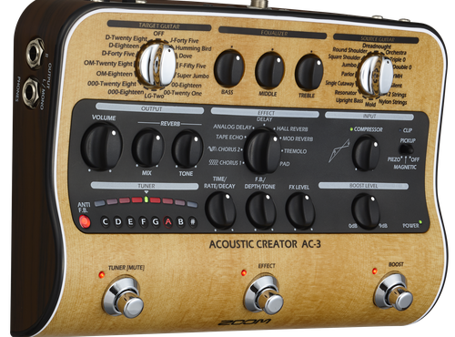AC-3 Acoustic Pedal | Buy Now | ZOOM