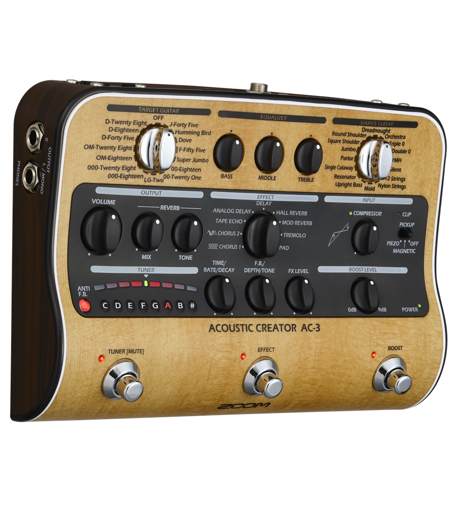 Zoom AC-3 Acoustic Creator – Jubal Store
