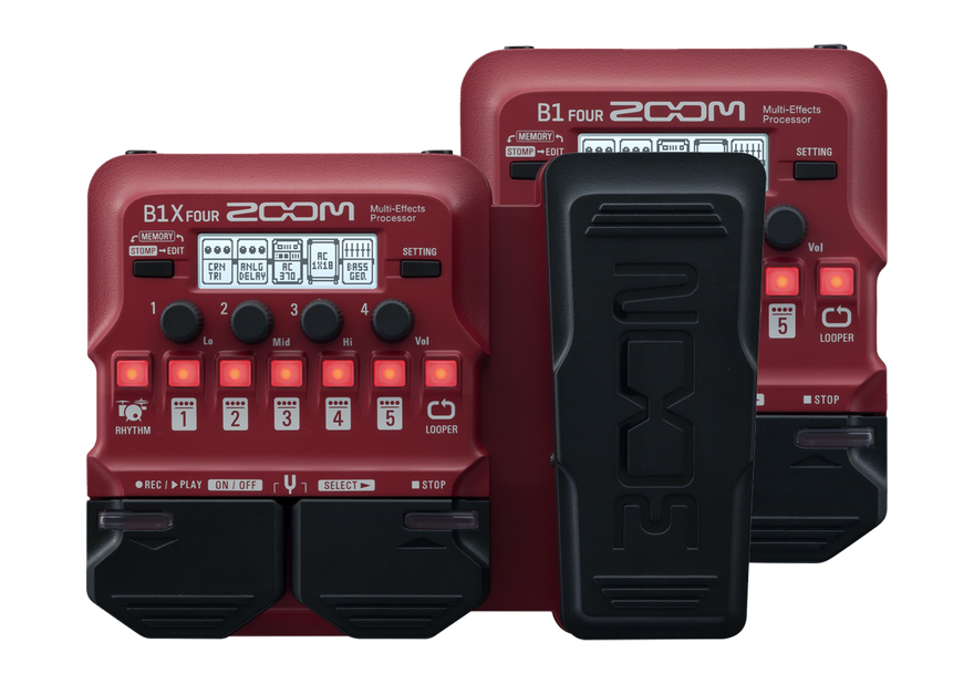 ZOOM B1 FOUR コスパ最強のマルチエフェクター
