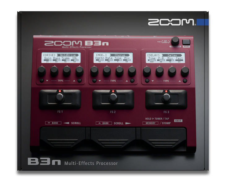 ZOOM B3n Multi-Effects Processor