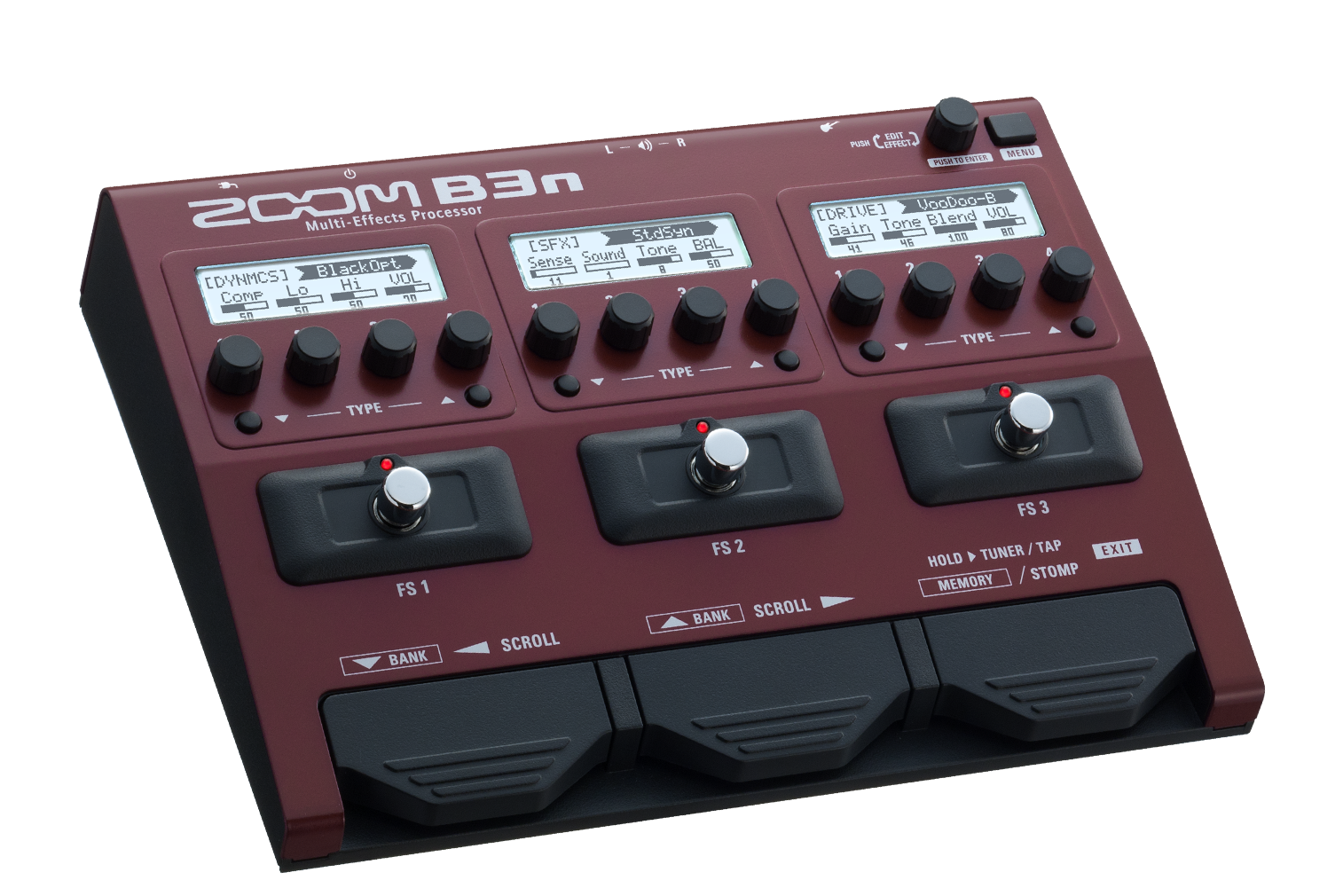 ZOOM b3n ペダルセット ZOOM b3n ペダルセット
