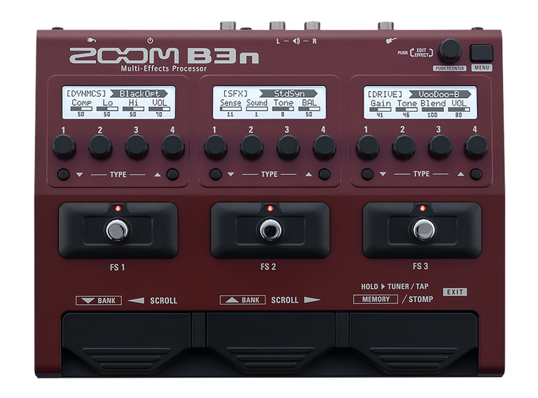 Zoom B3n ベースエフェクター