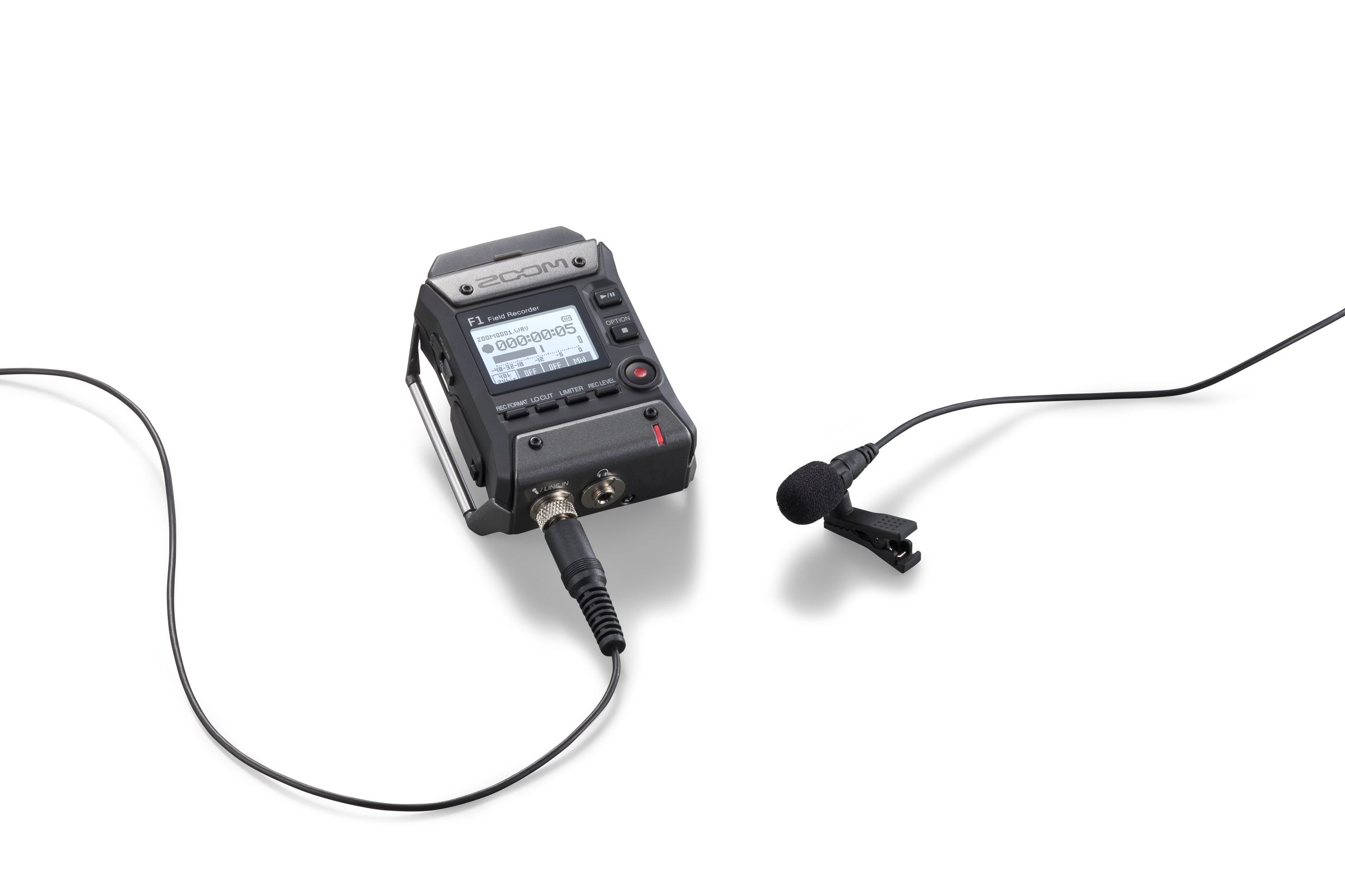 Amazon.co.jp: Zoom F1 フィールドレコーダー Lavalierマイク