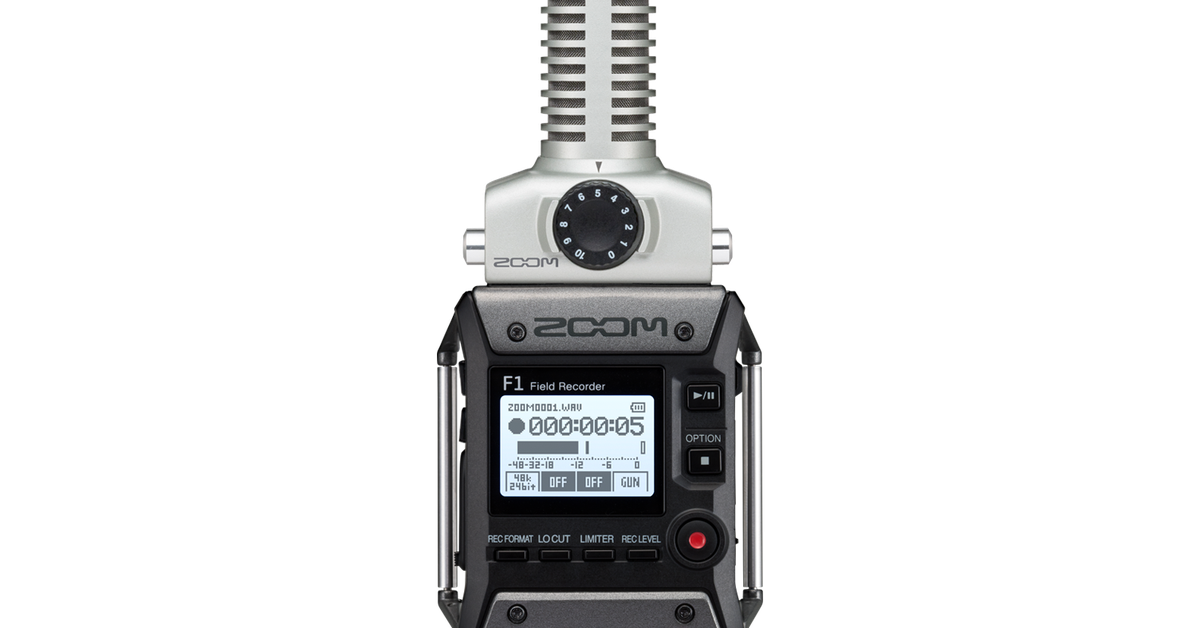 F1-SP Audio Recorder | Buy Now | ZOOM
