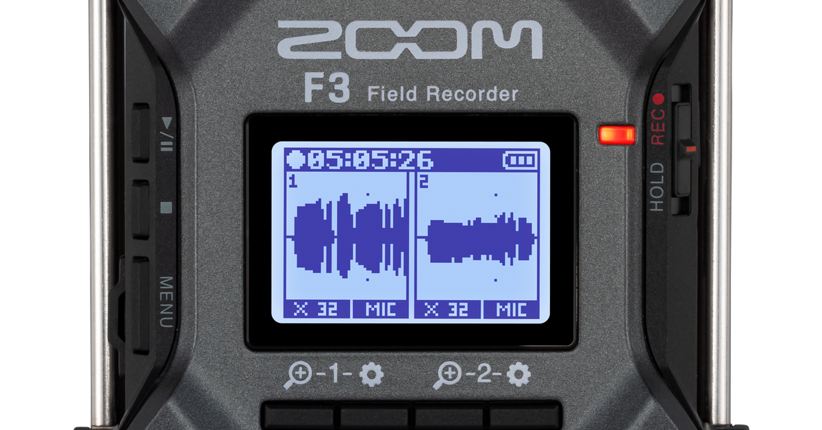 F3 Field Recorder | Buy Now | ZOOM