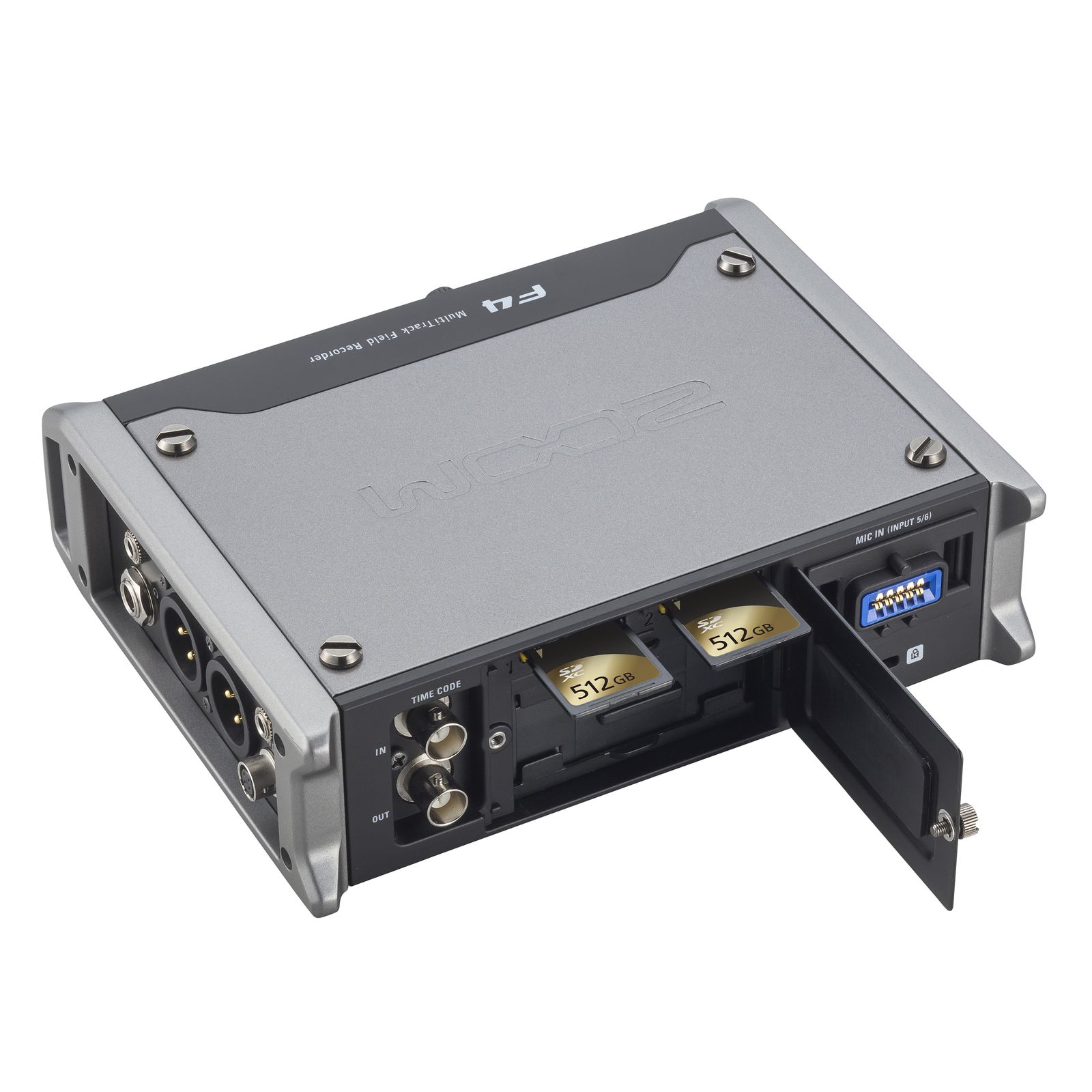 【極美品】ZOOM F4 Field Recorder フィールドレコーダ Zoom_F4_Slant_1.jpg.