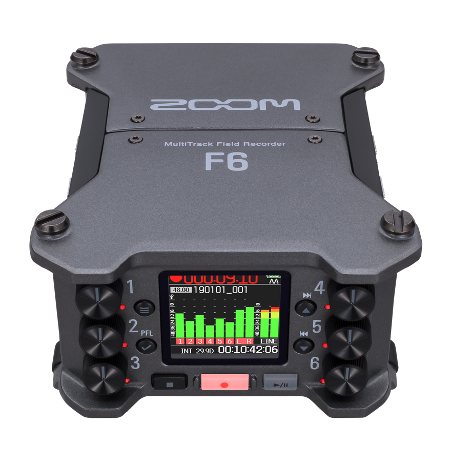 F6 6-Channel Field Recorder | ZOOM
