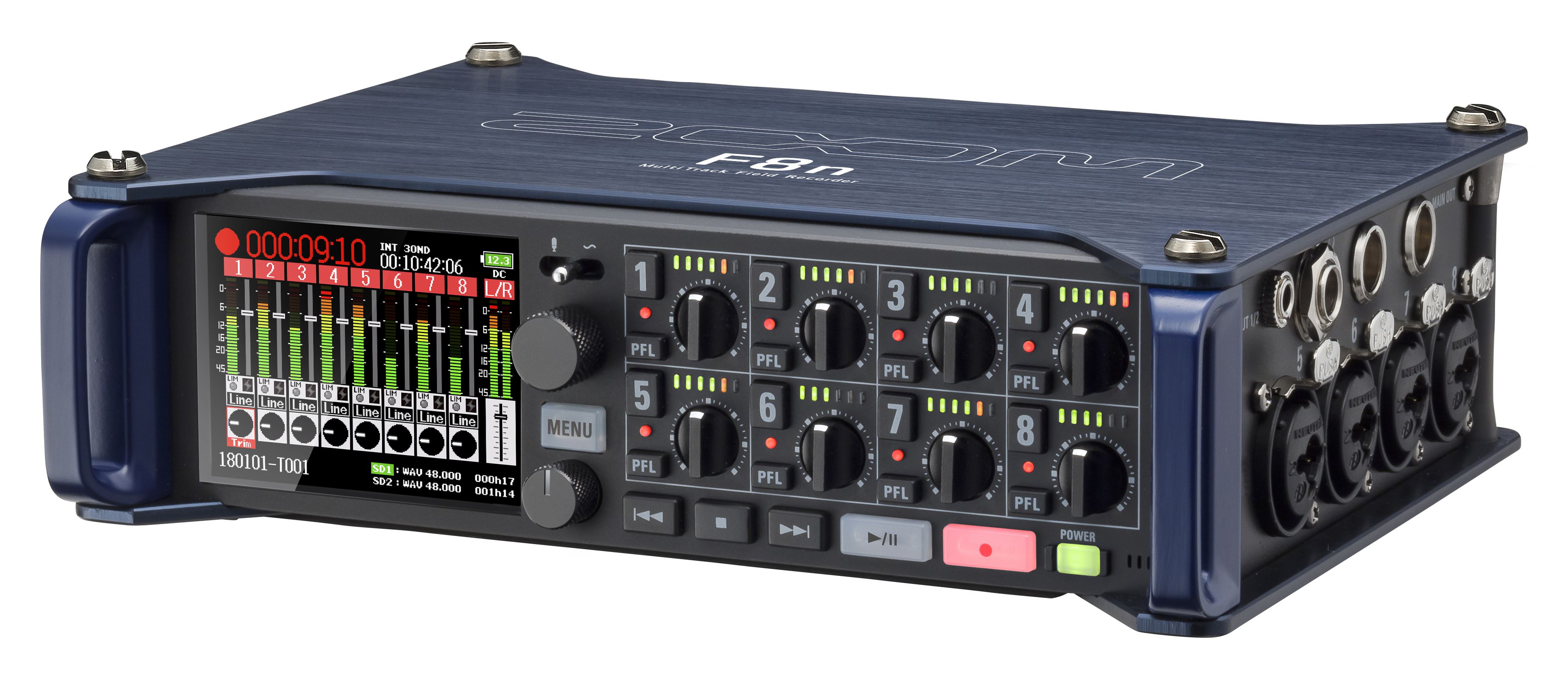 配信機器・PA機器・レコーディング機器 ZOOM F8 MultiTrack Field Recorder F8 MultiTrack Field Recorder | Zoom