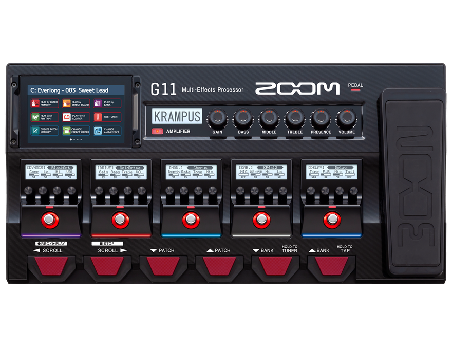 ZOOM G6＋取扱説明書＋純正電源アダプター＋純正ケース付！ ZOOM G6＋取扱説明書＋純正電源アダプター＋純正ケース付！