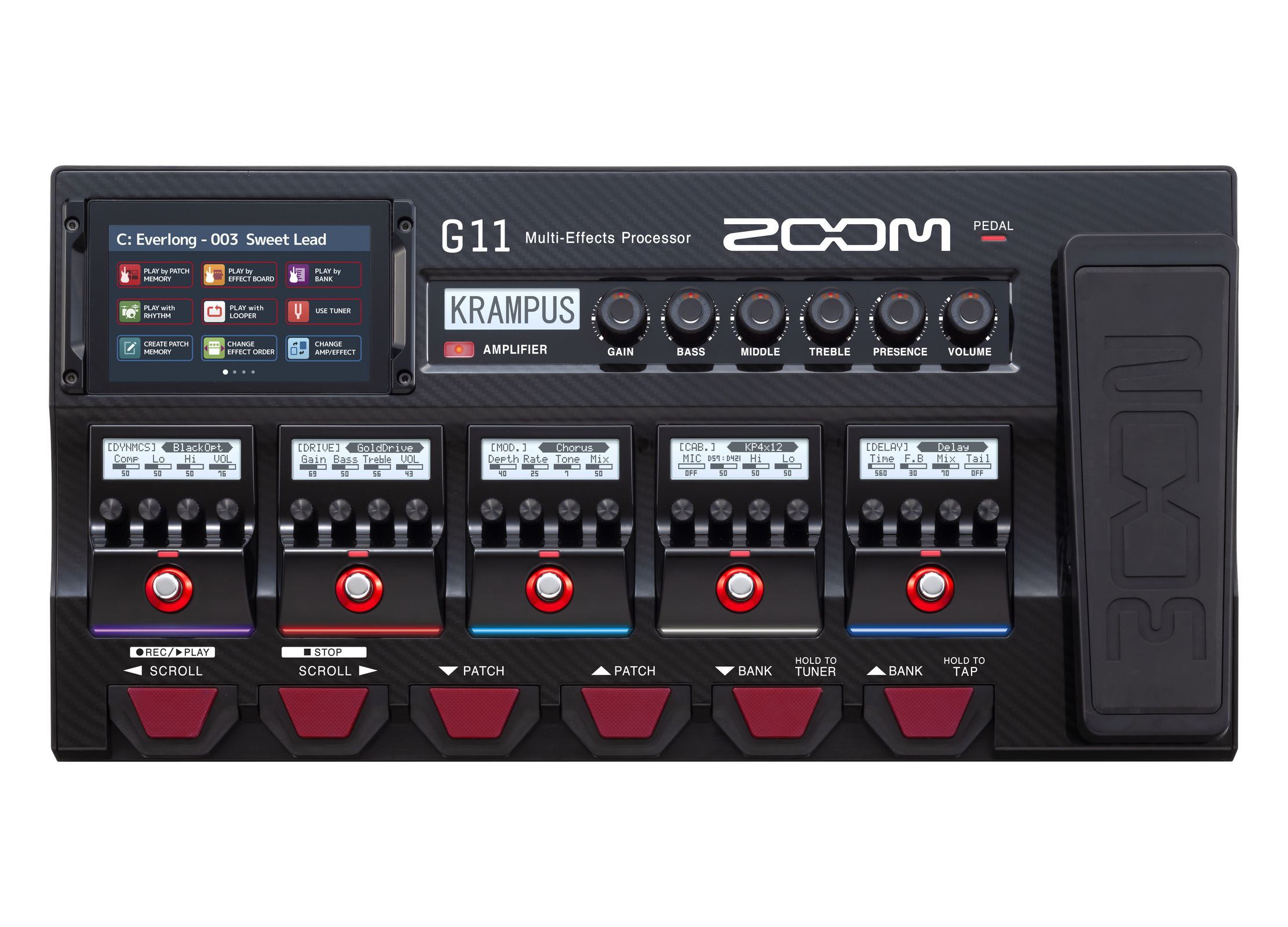 ZOOM G11（ACとBluetoothアダプタ付属） G11_top.jpg.0x1600_q80_crop-,