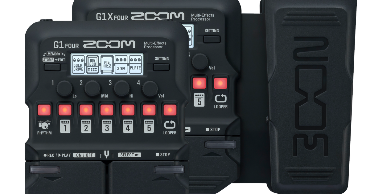 zoom g1x four headphones