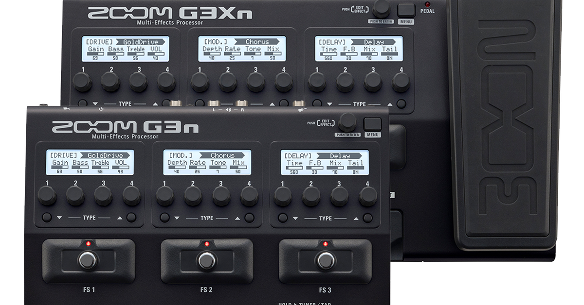 G3n / G3Xn Multi-Effects Processors | ZOOM