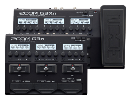 ZOOM G3nアダプターなし＋エクスプレッションペダル　マルチエフェクター