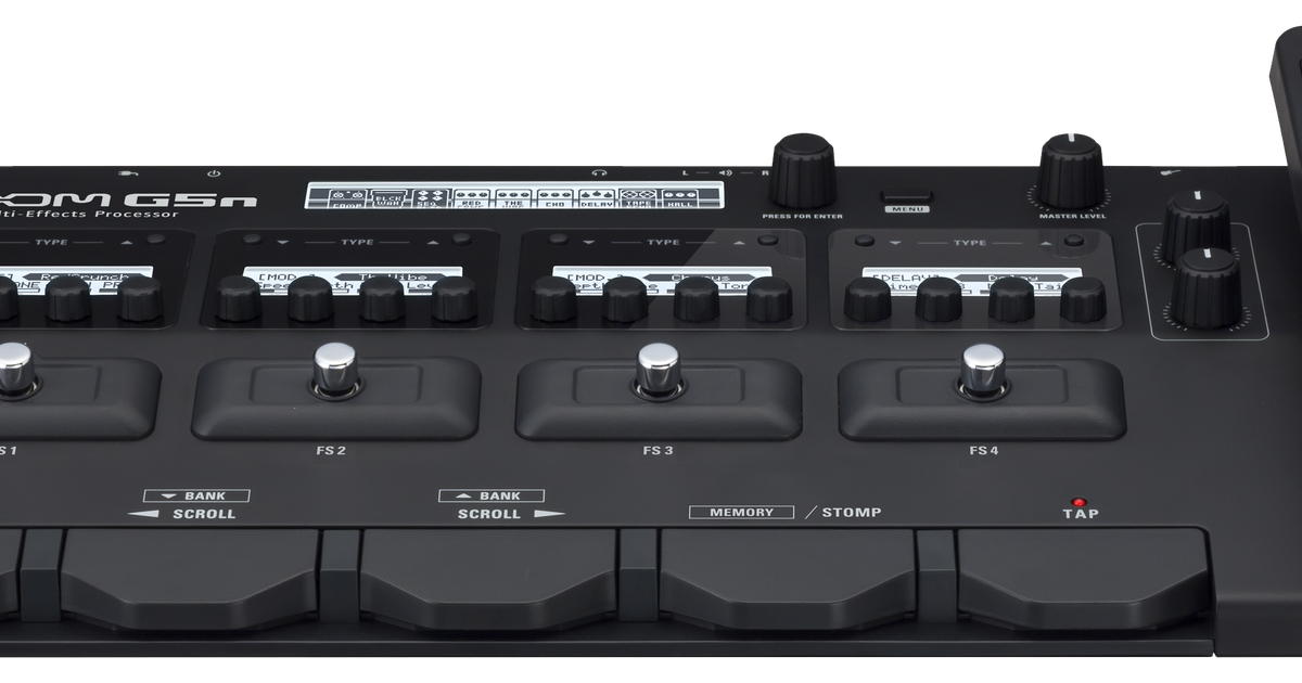 G5N Multi-Effects Processor | ZOOM