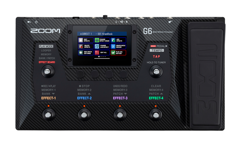 G6 Guitar Processor | Buy Now | ZOOM